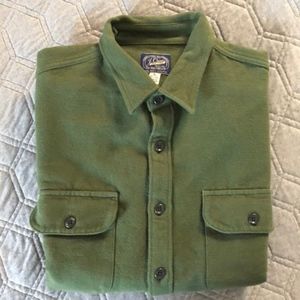 J. Crew Slim Chamois Work Shirt Jacket Slim